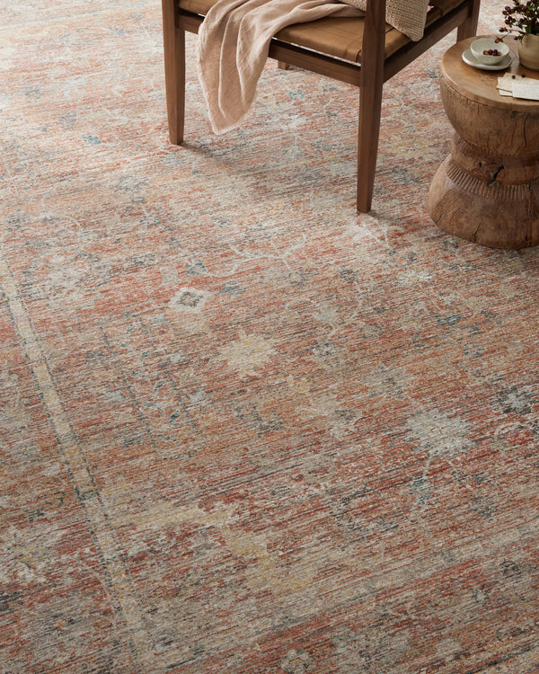 Magnolia Home by Joanna Gaines x Loloi Millie Rug - Sunset / Multi-Blue Hand Home