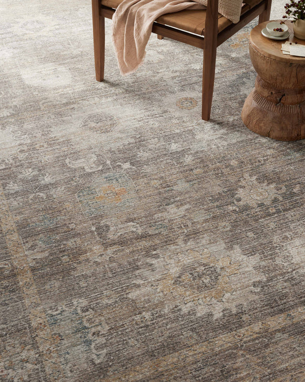 Magnolia Home by Joanna Gaines x Loloi Millie Rug - Stone / Natural-Blue Hand Home
