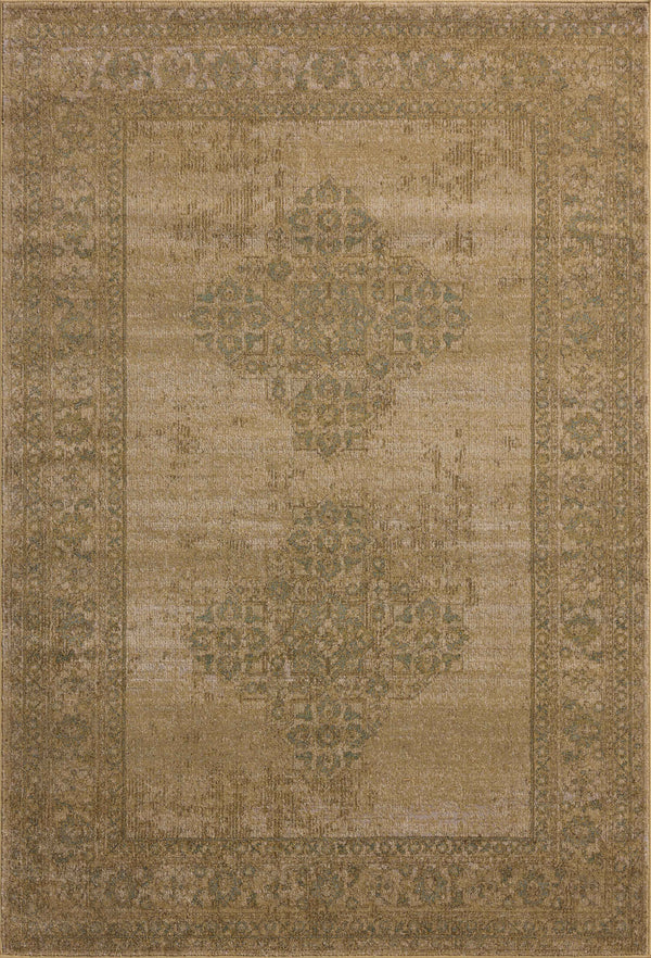 Magnolia Home by Joanna Gaines x Loloi Mona Rug - Antique / Spa-Blue Hand Home