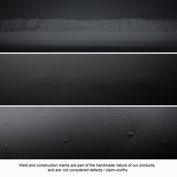 Steam Console, Black Steel by Noir-Blue Hand Home