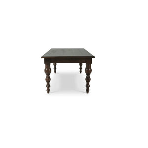 Bramble Madison Rectangular Dining Table 84" In Walnut-Bramble-Blue Hand Home