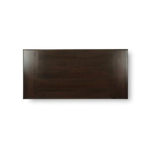 Bramble Madison Rectangular Dining Table 84" In Walnut-Bramble-Blue Hand Home
