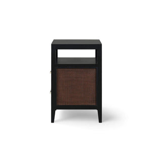 Marisol 2 Drawer Nightstand w/ Open Shelf-Blue Hand Home