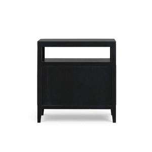 Marisol 2 Drawer Nightstand w/ Open Shelf-Blue Hand Home