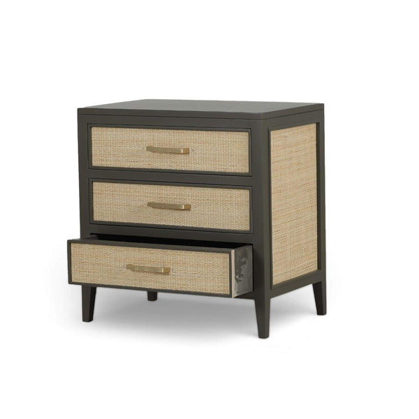 Marisol 3 Drawer Nightstand-Blue Hand Home