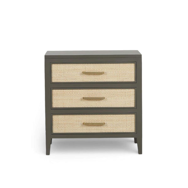 Marisol 3 Drawer Nightstand-Blue Hand Home