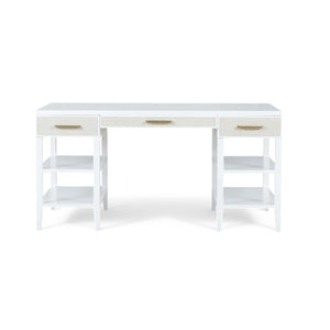 Marisol Desk w/ Rattan-Blue Hand Home