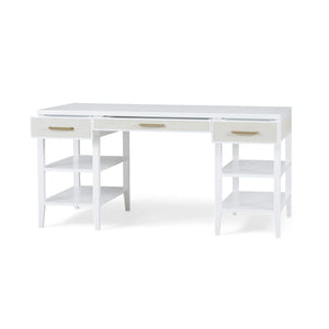 Marisol Desk w/ Rattan-Blue Hand Home