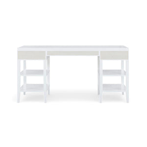 Marisol Desk w/ Rattan-Blue Hand Home