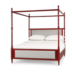 Martinique Bed King-Blue Hand Home