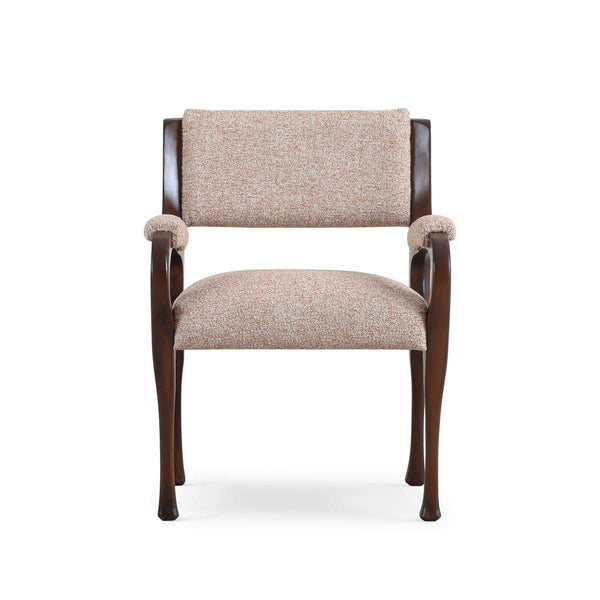 Melrose Padded Arm Dining Chair by Furniture-Blue Hand Home