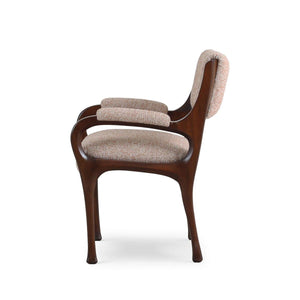 Melrose Padded Arm Dining Chair by Furniture-Blue Hand Home
