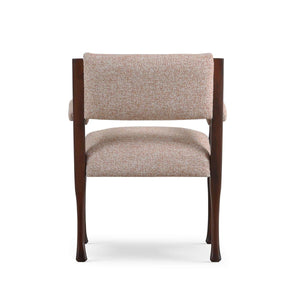 Melrose Padded Arm Dining Chair by Furniture-Blue Hand Home