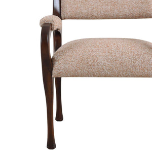 Melrose Padded Arm Dining Chair by Furniture-Blue Hand Home