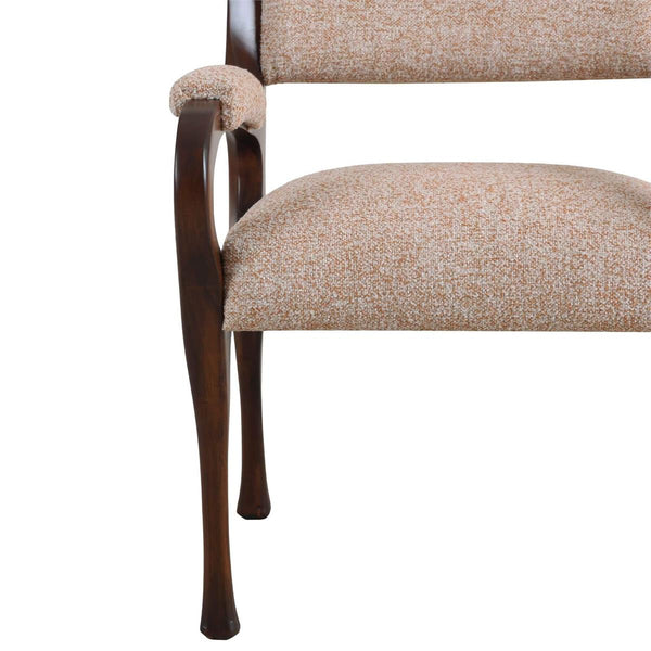 Melrose Padded Arm Dining Chair by Furniture-Blue Hand Home