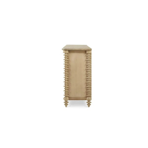 Bramble Milano 7 Drawer Dresser in Fruitwood-Bramble-Blue Hand Home