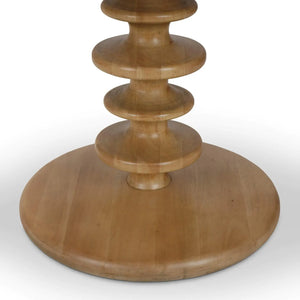 Bramble Milano Bistro Table In Fruitwood-Bramble-Blue Hand Home