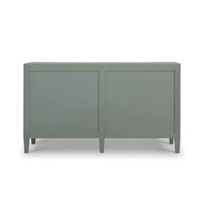 Bramble Mornington Linen Wrapped 6 Drawer Dresser In Linen Pale Blue-Bramble-Blue Hand Home