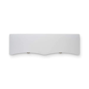 Bramble Mornington Linen Wrapped 6 Drawer Dresser In True White-Bramble-Blue Hand Home