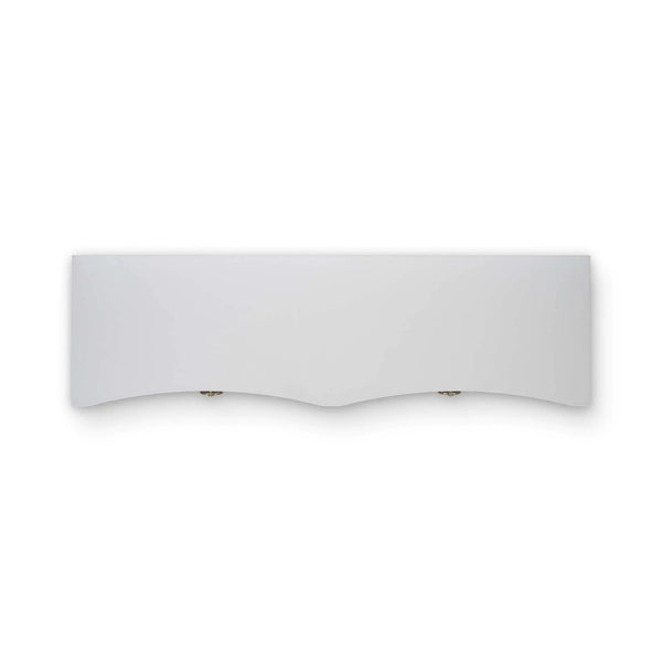 Bramble Mornington Linen Wrapped 6 Drawer Dresser In True White-Bramble-Blue Hand Home