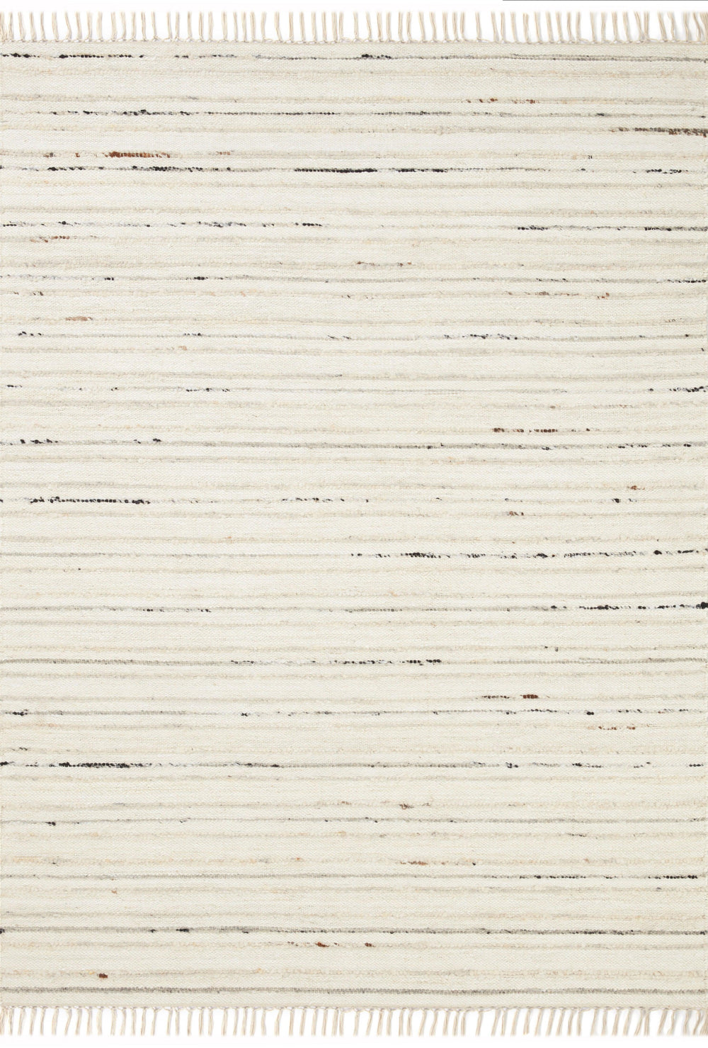 Magnolia Home by Joanna Gaines x Loloi Nico Rug - Ivory / Stone-Blue Hand Home