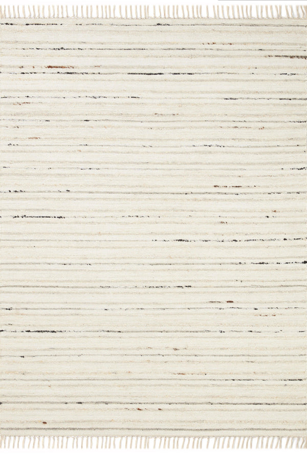 Magnolia Home by Joanna Gaines x Loloi Nico Rug - Ivory / Stone-Blue Hand Home