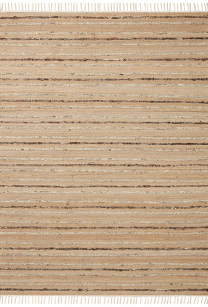 Magnolia Home by Joanna Gaines x Loloi Nico Rug - Natural / Bark-Blue Hand Home