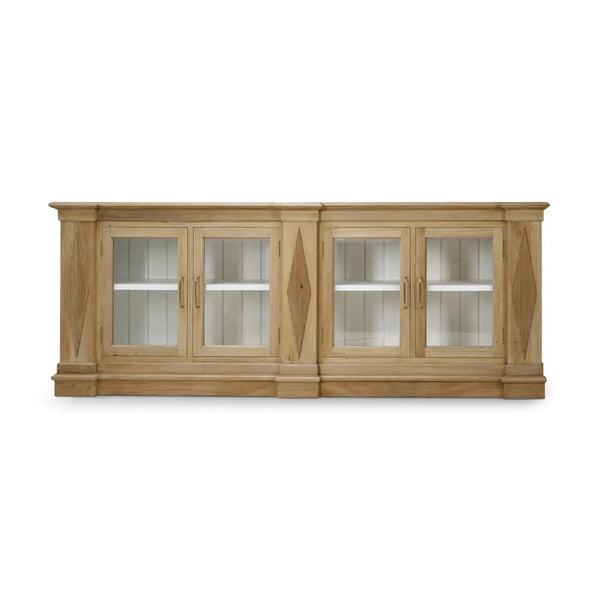 Bramble Narbonne Sideboard In Fruitwood W/ True White Interior-Bramble-Blue Hand Home