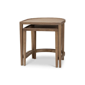 Bramble Normandy Nesting Tables Set Of 2 In Sandbar-Bramble-Blue Hand Home