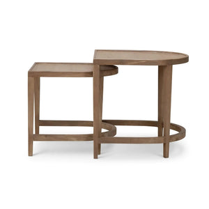 Bramble Normandy Nesting Tables Set Of 2 In Sandbar-Bramble-Blue Hand Home