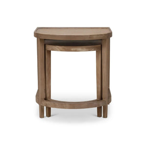 Bramble Normandy Nesting Tables Set Of 2 In Sandbar-Bramble-Blue Hand Home