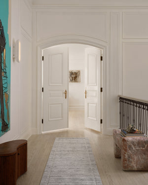 Brigette Romanek x Loloi Orly Rugs - Stone-Blue Hand Home