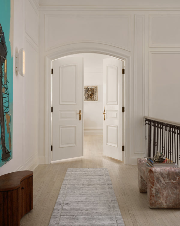 Brigette Romanek x Loloi Orly Rugs - Stone-Blue Hand Home