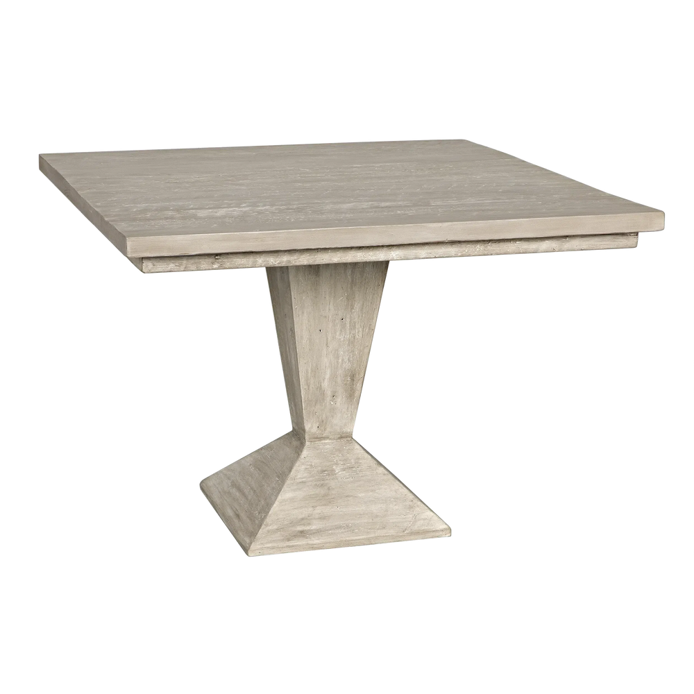 Reclaimed Lumber, Pansy Table, Square - 42W x 42D x 30H-Blue Hand Home