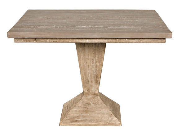 Reclaimed Lumber, Pansy Table, Square - 42W x 42D x 30H-Blue Hand Home