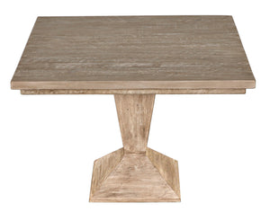 Reclaimed Lumber, Pansy Table, Square - 42W x 42D x 30H-Blue Hand Home