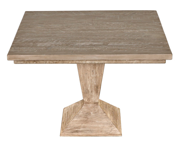 Reclaimed Lumber, Pansy Table, Square - 42W x 42D x 30H-Blue Hand Home