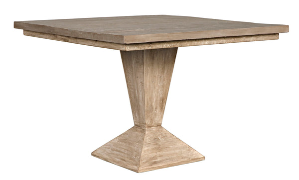 Reclaimed Lumber, Pansy Table, Square - 42W x 42D x 30H-Blue Hand Home