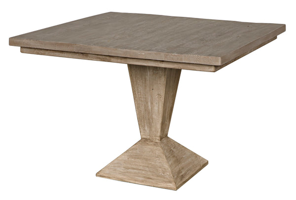 Reclaimed Lumber, Pansy Table, Square - 42W x 42D x 30H-Blue Hand Home