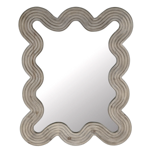 Reclaimed Lumber, Ozark Mirror, Small - 40x1.5x51.5-Blue Hand Home