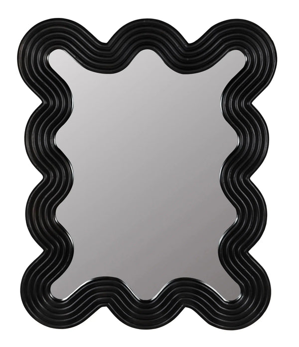 Reclaimed Lumber, Ozark Mirror, Small - 40x1.5x51.5-Blue Hand Home