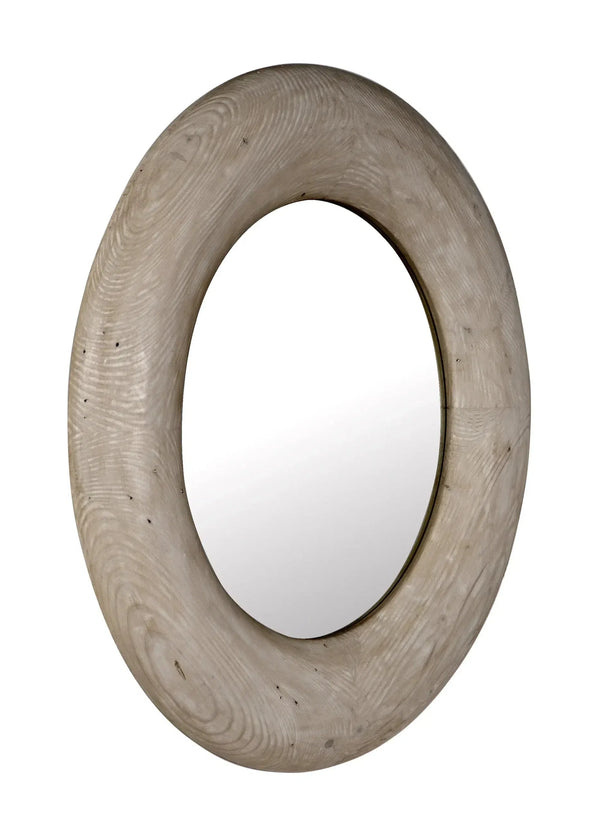 Reclaimed Lumber, Oliver Mirror, Small - 42x3x42-Blue Hand Home