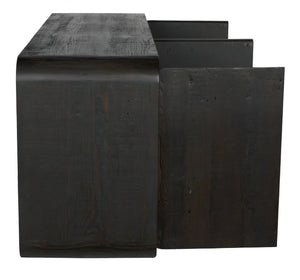 Reclaimed Lumber, Moby Sideboard - 80x20x35-Blue Hand Home