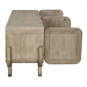 Reclaimed Lumber, Solomon Crendenza - 84x21.5x30-Blue Hand Home