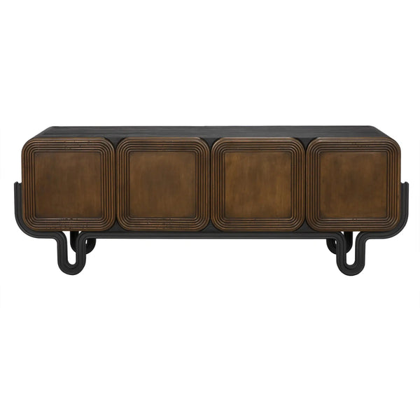 Reclaimed Lumber, Solomon Crendenza - 84x21.5x30-Blue Hand Home