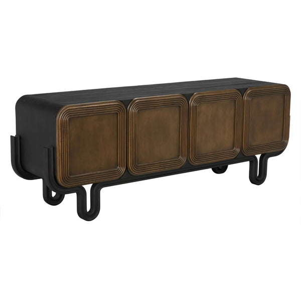 Reclaimed Lumber, Solomon Crendenza - 84x21.5x30-Blue Hand Home