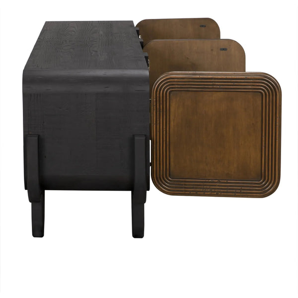 Reclaimed Lumber, Solomon Crendenza - 84x21.5x30-Blue Hand Home