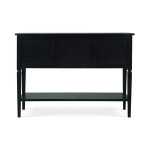Bramble Orleans Console Table In Batavia Black-Bramble-Blue Hand Home
