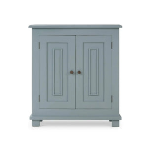 Bramble Osborn Narrow 2 Door Cabinet in Ocean Blue-Bramble-Blue Hand Home