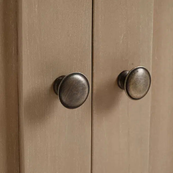 Bramble Osborn Narrow 2 Door Cabinet In Sandbar-Bramble-Blue Hand Home